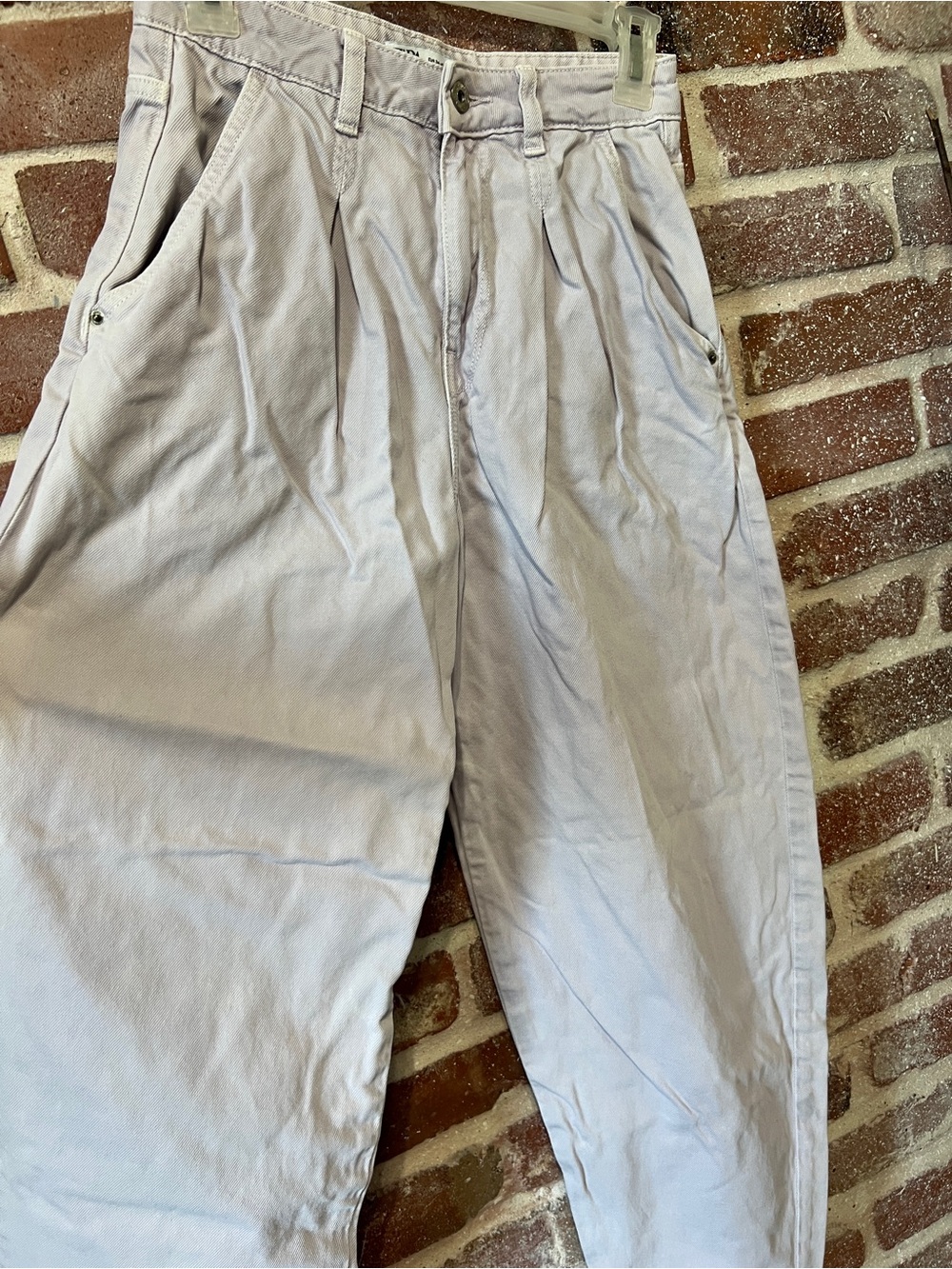 Zara Lilac baggy ankle jeans - Picture 3 of 16